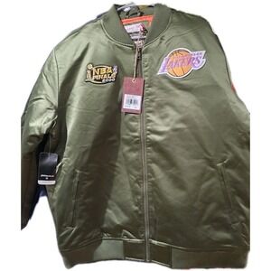 Mitchell & Ness Los Angeles Lakers Mens Jacket Size X Large